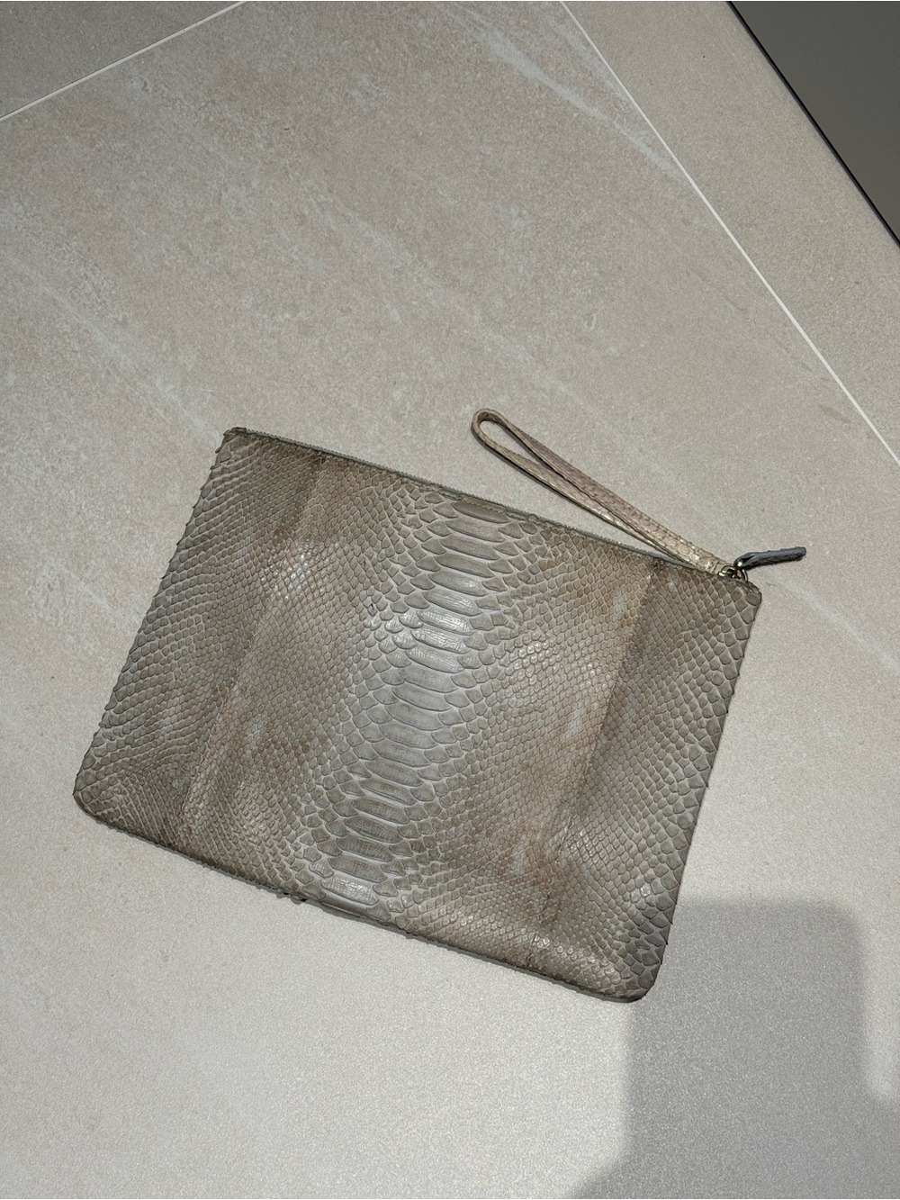 Hunting Season Large Python Zip Clutch - Picture 3 of 3